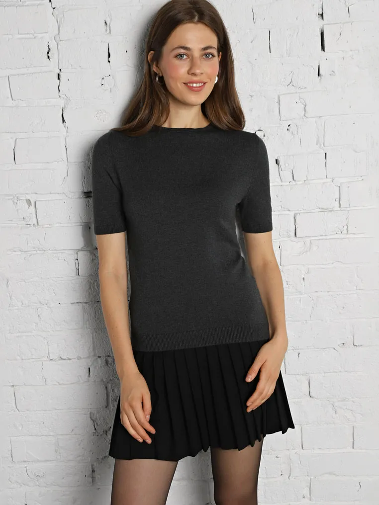 T-shirt is knitted