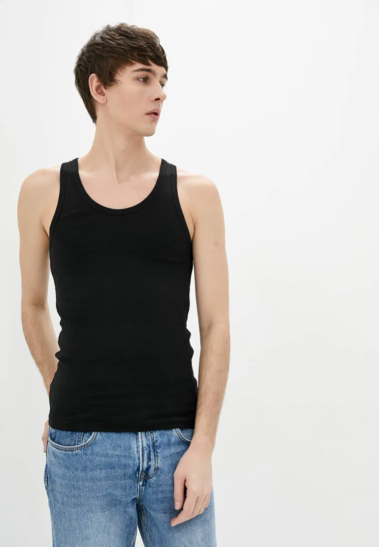 Men's straight-cut stretch t-shirt