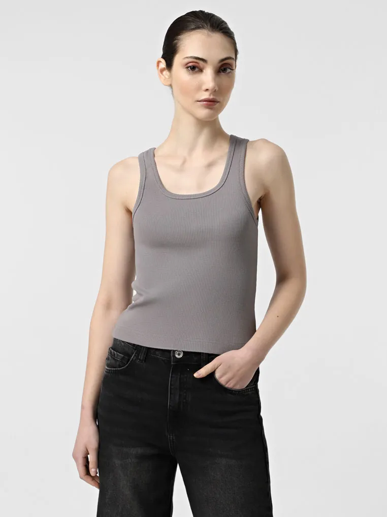 Ribbed T-shirt