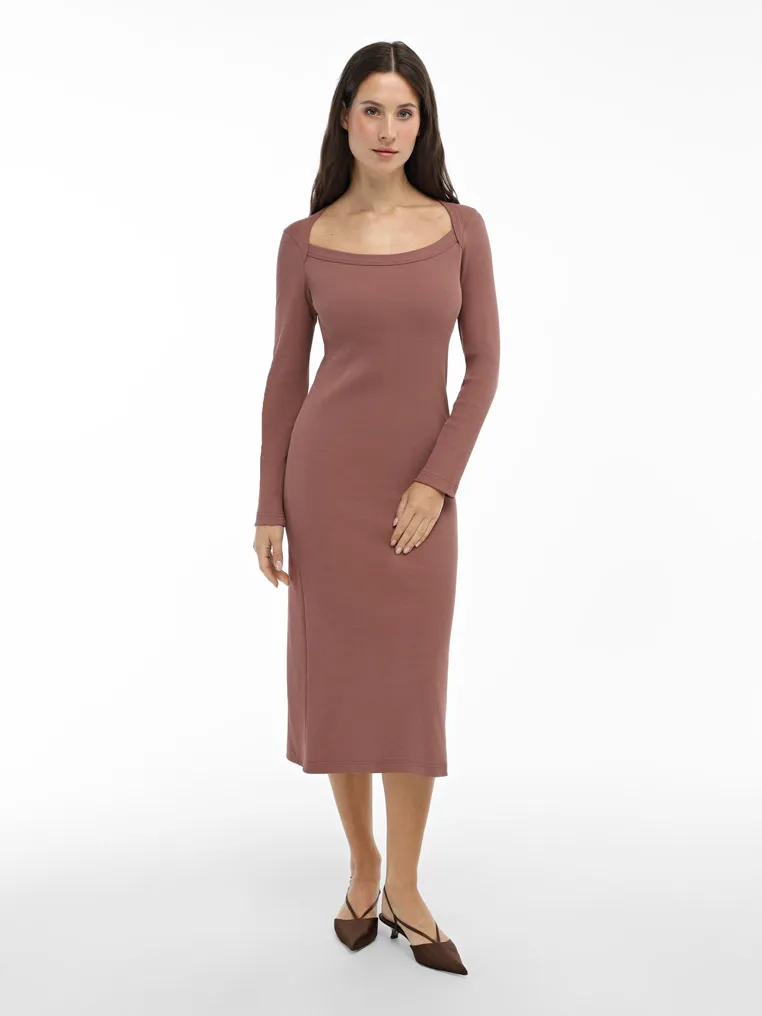 Ribbed dress