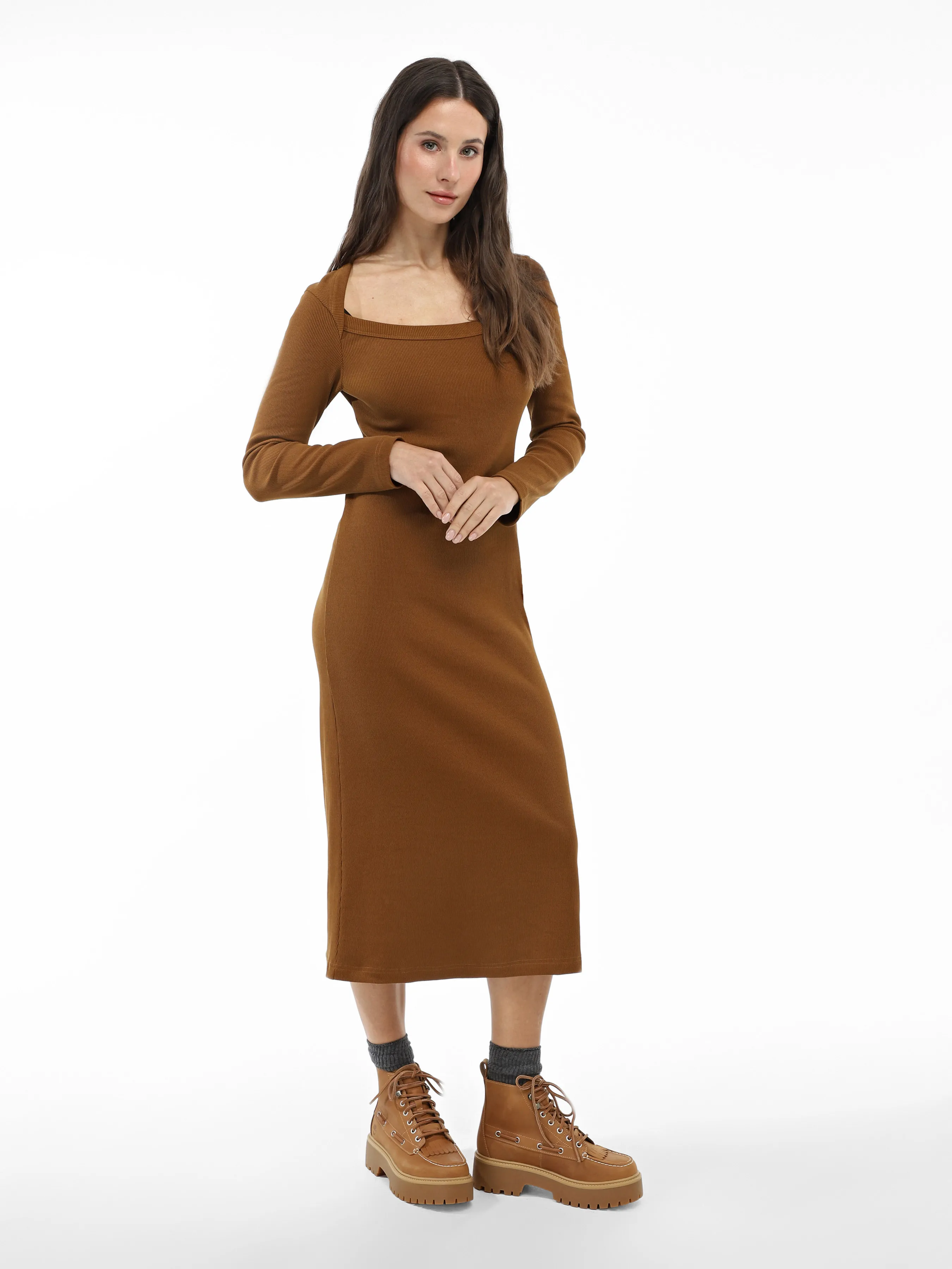 Ribbed dress