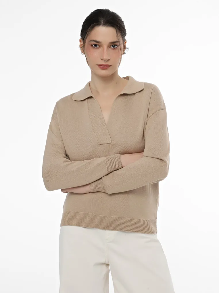 Polo sweatshirt