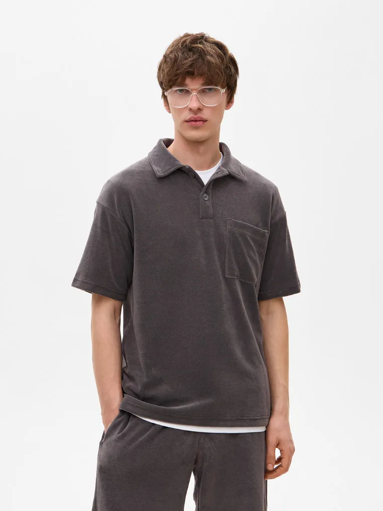 Terry polo